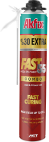 Greito stingimo sandarinimo putos Akfix Fast 55Mega Combo, 850g