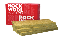 Akmens vata ROCKWOOL SUPERROCK Matmenys 200 x 610 x 1000 mm, 1 pak. - 0,488 m³, universalios vatos plokštės 127423 UŽS