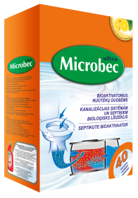 Priemonė nuotėkų duobėms BROS MIKROBEC 1 kg.