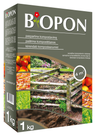 Kompostavimą spartinanti priemonė BIOPON