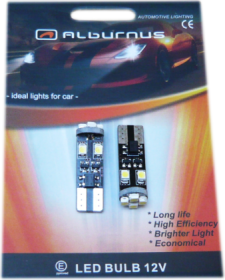 Lemputės ALBURNUS t10 8SMD, AL50341