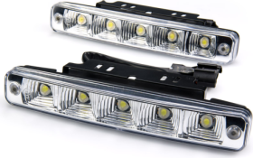 Dienos šviesos lempos, diodiniai halogenai ALBURNUS 5LED