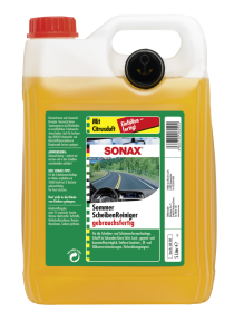 Automobilio langų ploviklis SONAX 5 l citrinų kvapo, vasarinis