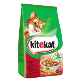 Sausas kačių ėdalas KITEKAT 300 g