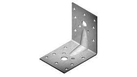 Sustiprintas kampas XIDO, 90 x 90 x 65 x 2 mm