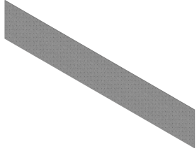 Sujungimo juosta 1200 x 40 x 2 mm XIDO