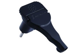 Kištukas ELECTRALINE, be įž., 6A 2P, juodos spalvos, 55055