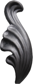 Kairinis lapelis L09ZL061 110 x 40 mm.