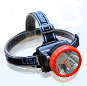 Led žibintuvėlis SUNLUX, 1 LED, ant galvos, 3 x AA, 200 lm, 3006, A171490027