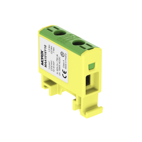 Gnybtas MOREK MAA1016Y10, OTL16, 1xAl/Cu, 1,5 - 16 mm², 1000 V, geltonos/žalios spalvos