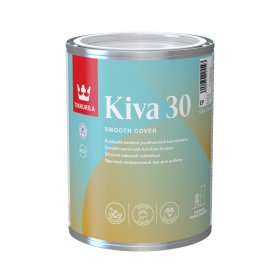 Baldų lakas TIKKURILA Kiva 30, 0,9 l, EP bazė, pusiau matinis
