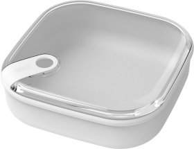 Maisto saugojimo dėžutė ROTHO Ela, 1 l, baltos sp.