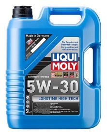 Variklinė alyva LIQUI MOLY Longtime High Tech 5W-30, sintetinė, benzininiams ir dyzeliniams varikliams, 5L