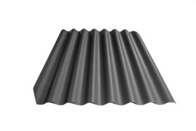 Banguotas lakštas ETERNIT Klasika L92, matmenys 1130 x 1250 mm, grafito spalva, 270980