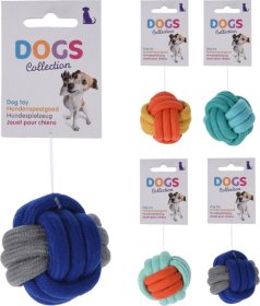 Žaislas šunims, kamuoliukas, skirtingų spalvų, 7 cm