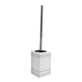Tualeto šepetys RIDDER Scotty, pastatomas, baltas, keramikinis/polipropilenas, 2172400