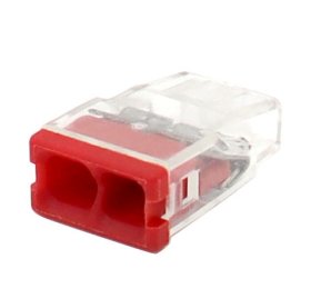 Laidų jungės ORRO Tm2202, 450 V, spl. raudona, 25 vnt.