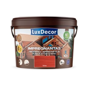 Impregnantas medienai LUXDECOR, (03) kedras, laukui ir vidui, 10 l