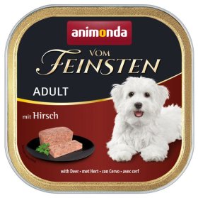 Konservuotas šunų ėdalas VOM FEINSTEN Classic, su elniena, 150g