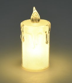 LED žvakių rinkinys, 3 vnt., 3 dydžių, su baterijomis