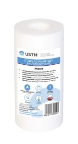 Vandens filtro kasetė USTM PS20/5, 5", 20 µm, pūsto PP, mechaninio valymo