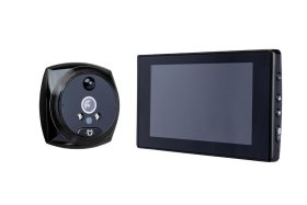 Išmani durų akutė ENNTRON EN10, pilkos sp.