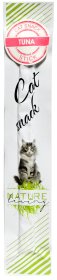 Skanėstas katėms NATURE LIVING, pagaliukas su tunu 1 vnt., 18 cm, 12g