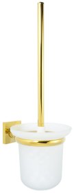 Tualeto šepetys BA-DE Nero Gold, pakabinamas, aukso spalvos, CKG-7824 84