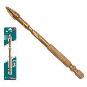 Grąžtas TOTAL, stiklui ir plytelėms, 8x85 mm, TACG200812