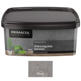 Dekoratyvinis betonas PRIMACOL Elbrus, 8 kg