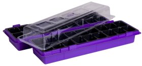 Daigykla-šiltnamis VEFI, 47x16cm., violetinis, 2 vnt.