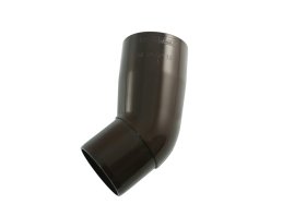 Alkūnė 45° MARLEY, 53 mm, rudos spalvos, 081700