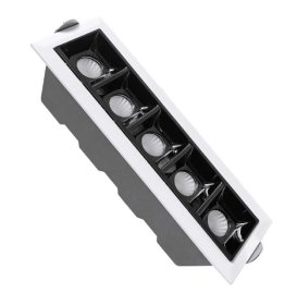 Montuojamas šviestuvas ORRO, LED 7 W, 220-240 V, 4000 K, 560 lm, stačiakampio formos, KCB017-7, A171030111, 55 x 80 x 170 mm