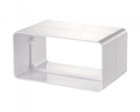 Ventiliacinė jungtis PLASTIVENT, 60 x 204, plastikinė, balta, 818P