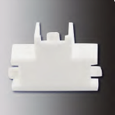 Kampas T PVC kanalui SERT PLASTIK Sertp0604030, 60 x 40 mm, baltos spalvos, 2 vnt.