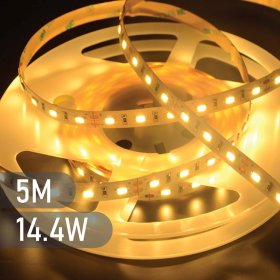Šviesos diodų juosta SPECTOR LIGHT 17504, LED 5m, 14,4W/m, IP20, 3000K, 12V, 60 LED/m, 1160lm/m, SMD5050