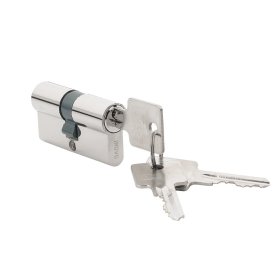 Spynos cilindras INOVO 32E, 70 mm, 30 x 40 mm, 3 raktai, chromo spalvos