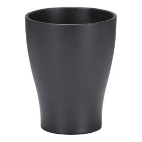 Kambarinis keraminis vazonas orchidėjai SCHEURICH, ANTHRAZIT (620/15), antracito sp., skersmuo 15 cm.