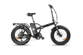 Elektrinis dviratis Denver E2500, 20", 250 W, 10.4 Ah, juoda