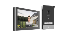 Išmanusis telefonspynės komplektas EZVIZ Cs-Hp7, raiška 3MP, Wi-Fi, IP65, pilkos sp.