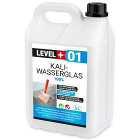 Skystas stiklas LEVEL+ Kali-Wasserglas, 5 l, kalio silikato