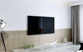 PVC klijuojama sienų danga WAKSLINE Hm30-09, spl. Pilka medžio lenta, 700x700x6 mm