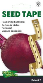 Daržovių sėklos, burokėliai raudonieji Detroit 2, 4 m, 0903, G