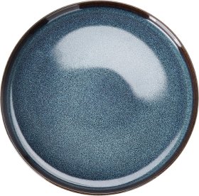 Lėkštė, keraminė, skersmuo 26 cm, mėlynos sp.