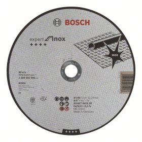 Nerūdijančio plieno pjovimo diskas BOSCH Inox, 230x22x2 mm
