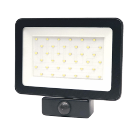 LED prožektorius TOPE Tamasens, su judesio davikliu, 30W, 3600lm, 4000K, IP65