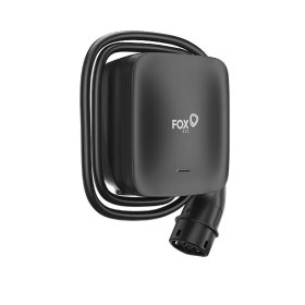  Įkrovimo stotelė FOXESS L11P, galia 11kW, kabelio ilgis 6 m, spalva juoda