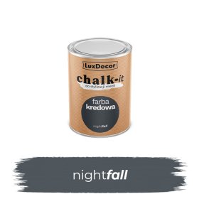Kreidiniai dažai LUXDECOR Chalk-It, 125 ml, (07) Nightfall