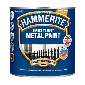 Antikoroziniai dažai HAMMERITE Smooth Finish, 2,5 l, raudonos sp., blizgūs