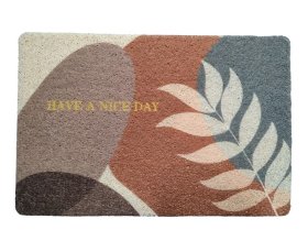 Kilimėlis RICCO Spagheti Decor Have A Nice Day, 40 x 60 cm, 100% PVC, 300-003